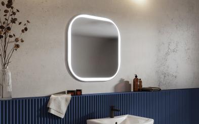 Fürdőszoba tükör LED világítással Fürdőszoba tükör LED világítással