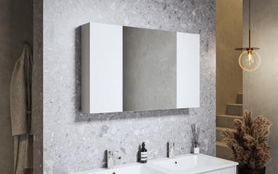 PVC fürdőszoba szekrény tükörrel PVC fürdőszoba szekrény tükörrel