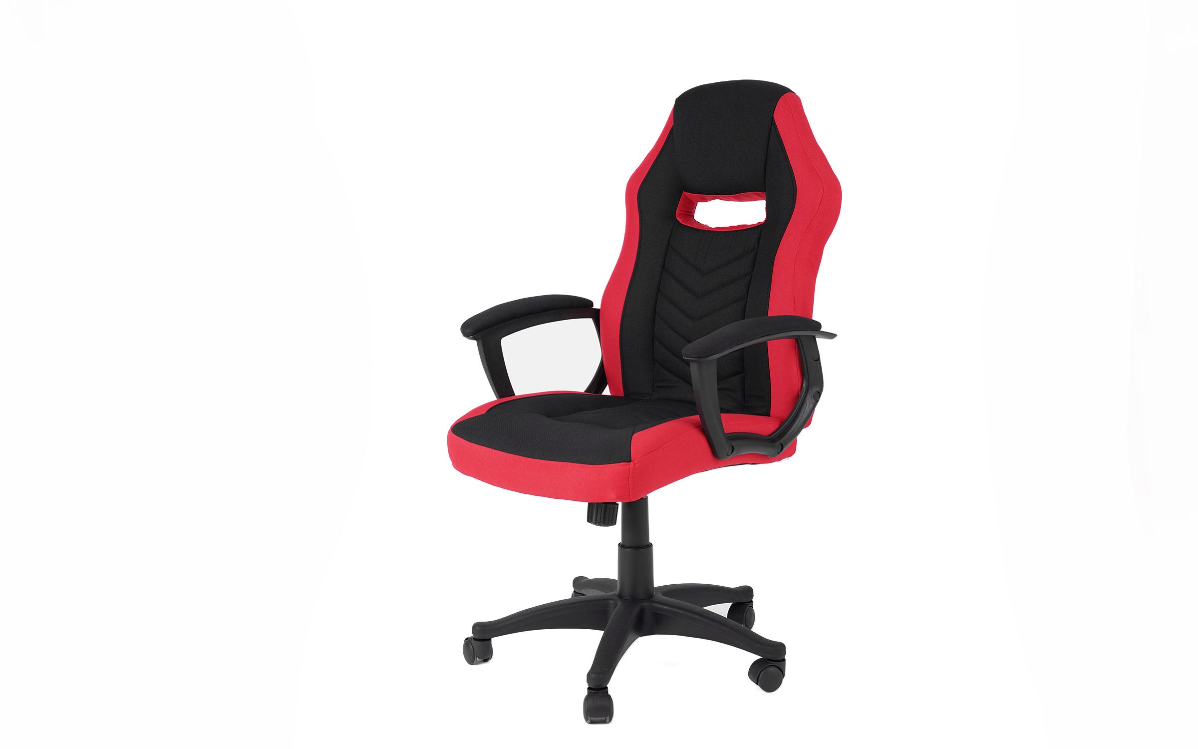 Gamer szék Visman, piros + fekete  2