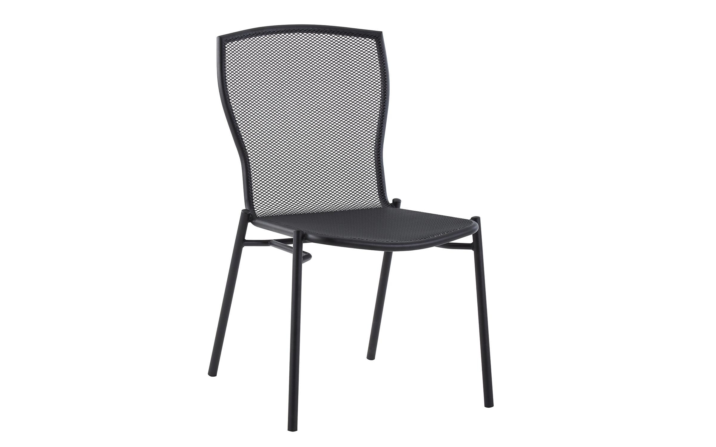 Kerti szék Lenard, fekete  1