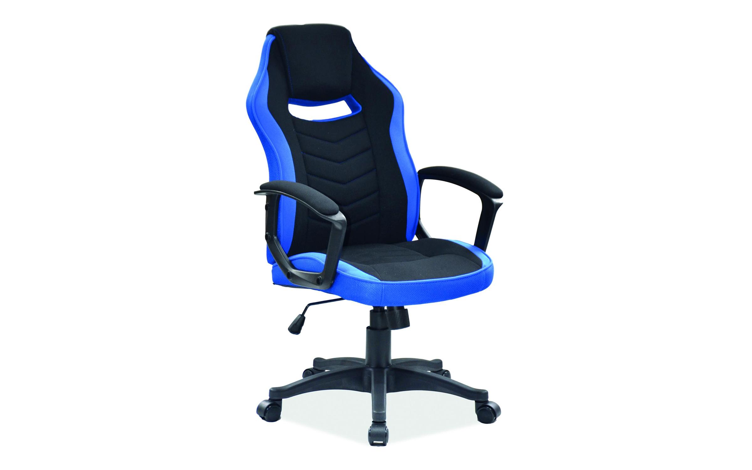 Gamer szék Kamaro, fekete + kék  1